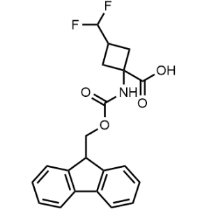 1-((((9H-fluoren-9-yl)methoxy)carbonyl)amino)-3-(difluoromethyl)cyclobutane-1-carboxylic acid|CS-0474308