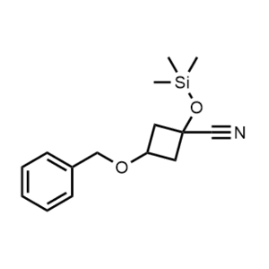 3-(Benzyloxy)-1-((trimethylsilyl)oxy)cyclobutane-1-carbonitrile|CS-0474387