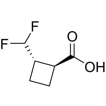 (1S,2S)-2-(difluoromethyl)cyclobutane-1-carboxylic acid|CS-0474426