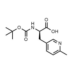 (R)-2-((tert-butoxycarbonyl)amino)-3-(6-methylpyridin-3-yl)propanoic acid|CS-0474487