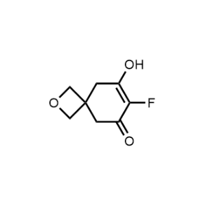 7-Fluoro-8-hydroxy-2-oxaspiro[3.5]Non-7-en-6-one|CS-0474629