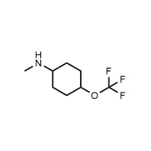 N-methyl-4-(trifluoromethoxy)cyclohexan-1-amine|CS-0474699