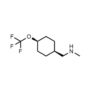 N-methyl-1-((1s,4s)-4-(trifluoromethoxy)cyclohexyl)methanamine|CS-0474701