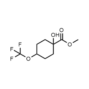 Methyl 1-hydroxy-4-(trifluoromethoxy)cyclohexane-1-carboxylate|CS-0474719