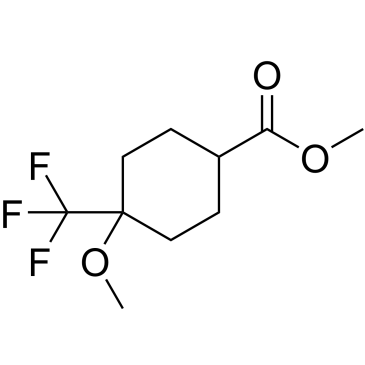 Methyl 4-methoxy-4-(trifluoromethyl)cyclohexane-1-carboxylate|CS-0474722