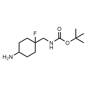 Tert-butyl ((4-amino-1-fluorocyclohexyl)methyl)carbamate|CS-0474906