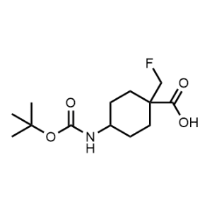 4-((Tert-butoxycarbonyl)amino)-1-(fluoromethyl)cyclohexane-1-carboxylic acid|CS-0474918