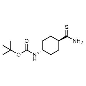 Tert-butyl ((1r,4r)-4-carbamothioylcyclohexyl)carbamate|CS-0475123