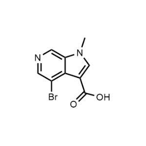 4-Bromo-1-methyl-1H-pyrrolo[2,3-c]pyridine-3-carboxylic acid|CS-0475167