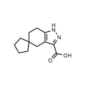 1',4',6',7'-Tetrahydrospiro[cyclopentane-1,5'-indazole]-3'-carboxylic acid|CS-0475215