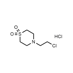 4-(2-Chloroethyl)thiomorpholine 1,1-dioxide hydrochloride|CS-0475237