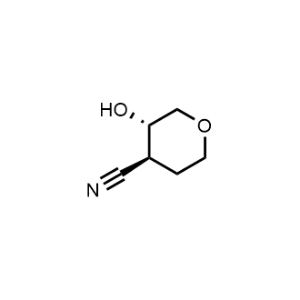 (3S,4S)-3-hydroxytetrahydro-2H-pyran-4-carbonitrile|CS-0475311