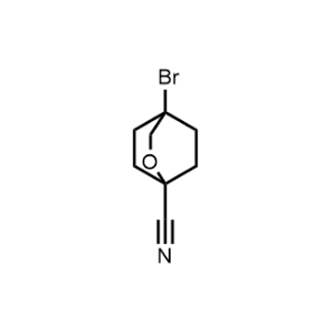 4-Bromo-2-oxabicyclo[2.2.2]Octane-1-carbonitrile|CS-0475416