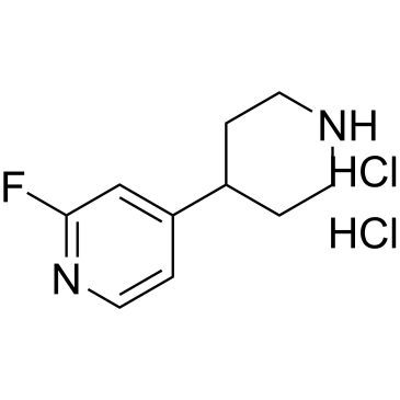 2-Fluoro-4-(piperidin-4-yl)pyridine dihydrochloride|CS-0475665