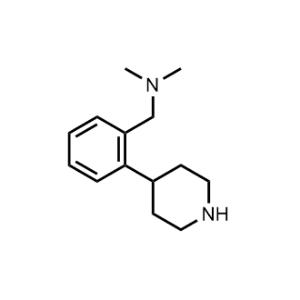N,N-dimethyl-1-(2-(piperidin-4-yl)phenyl)methanamine|CS-0475676