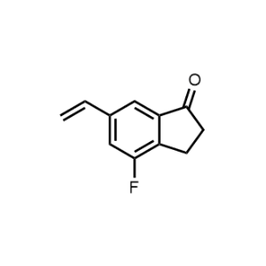 4-Fluoro-6-vinyl-2,3-dihydro-1H-inden-1-one|CS-0475832