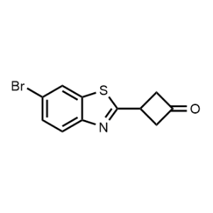 3-(6-Bromobenzo[d]thiazol-2-yl)cyclobutan-1-one|CS-0475849