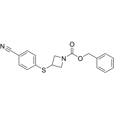 Benzyl 3-((4-cyanophenyl)thio)azetidine-1-carboxylate|CS-0475872