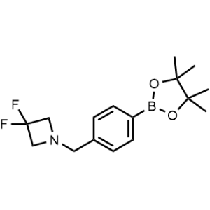 3,3-Difluoro-1-(4-(4,4,5,5-tetramethyl-1,3,2-dioxaborolan-2-yl)benzyl)azetidine|CS-0475915
