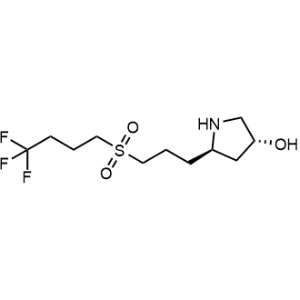 (3R,5R)-5-(3-((4,4,4-trifluorobutyl)sulfonyl)propyl)pyrrolidin-3-ol|CS-0476051