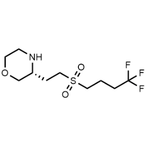 (R)-3-(2-((4,4,4-trifluorobutyl)sulfonyl)ethyl)morpholine|CS-0476052