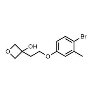 3-(2-(4-Bromo-3-methylphenoxy)ethyl)oxetan-3-ol|CS-0476090