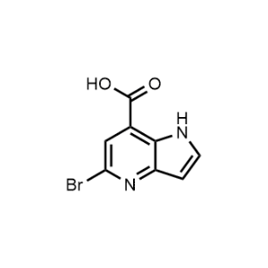 5-Bromo-1H-pyrrolo[3,2-b]pyridine-7-carboxylic acid|CS-0476100