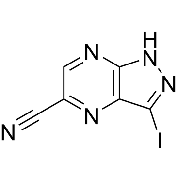 3-Iodo-1H-pyrazolo[3,4-b]pyrazine-5-carbonitrile|CS-0476124
