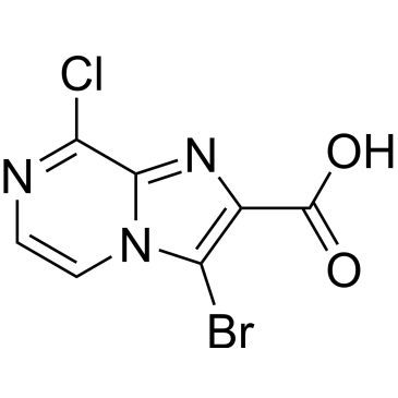 3-Bromo-8-chloroimidazo[1,2-a]pyrazine-2-carboxylic acid|CS-0476197