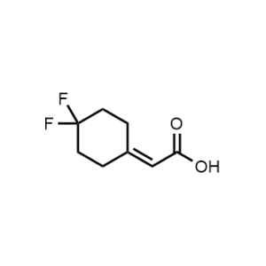 2-(4,4-Difluorocyclohexylidene)acetic acid|CS-0476349