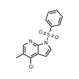 4-Chloro-5-methyl-1-(phenylsulfonyl)-1H-pyrrolo[2,3-b]pyridine|CS-0476484