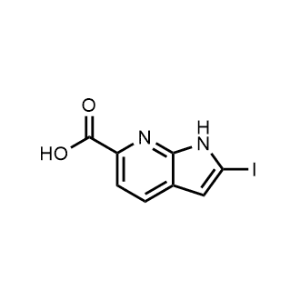 2-Iodo-1H-pyrrolo[2,3-b]pyridine-6-carboxylic acid|CS-0476529