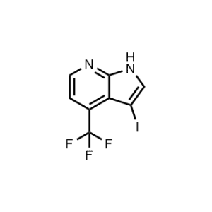 3-Iodo-4-(trifluoromethyl)-1H-pyrrolo[2,3-b]pyridine|CS-0476627