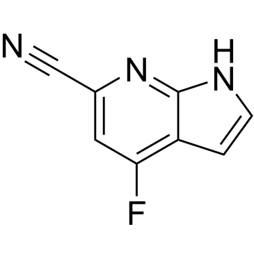 4-Fluoro-1H-pyrrolo[2,3-b]pyridine-6-carbonitrile|CS-0476634