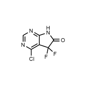 4-Chloro-5,5-difluoro-5,7-dihydro-6H-pyrrolo[2,3-d]pyrimidin-6-one|CS-0476706