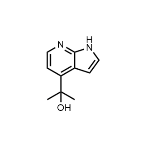 2-(1H-pyrrolo[2,3-b]pyridin-4-yl)propan-2-ol|CS-0476737