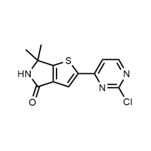 2-(2-Chloropyrimidin-4-yl)-6,6-dimethyl-5,6-dihydro-4H-thieno[2,3-c]pyrrol-4-one|CS-0476773