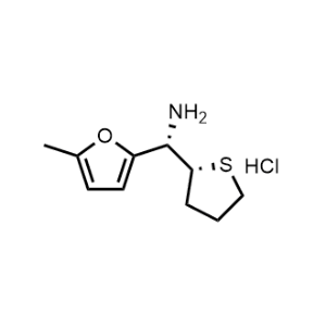 (S)-(5-methylfuran-2-yl)((R)-tetrahydrothiophen-2-yl)methanamine hydrochloride|CS-0476792