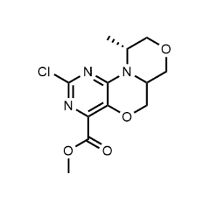 Methyl (10R)-2-chloro-10-methyl-6a,7,9,10-tetrahydro-6H-[1,4]oxazino[4,3-d]pyrimido[5,4-b][1,4]oxazine-4-carboxylate|CS-0476806