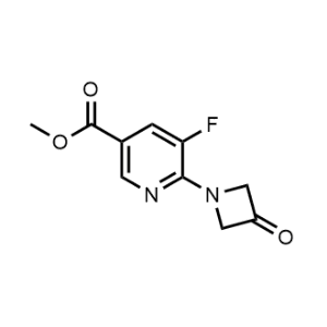 Methyl 5-fluoro-6-(3-oxoazetidin-1-yl)nicotinate|CS-0476877