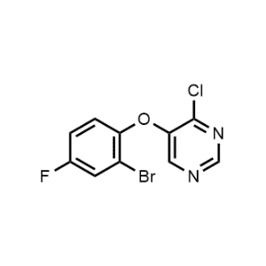 5-(2-Bromo-4-fluorophenoxy)-4-chloropyrimidine|CS-0476887