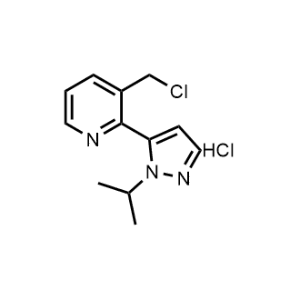 3-(Chloromethyl)-2-(1-isopropyl-1H-pyrazol-5-yl)pyridine hydrochloride|CS-0476921