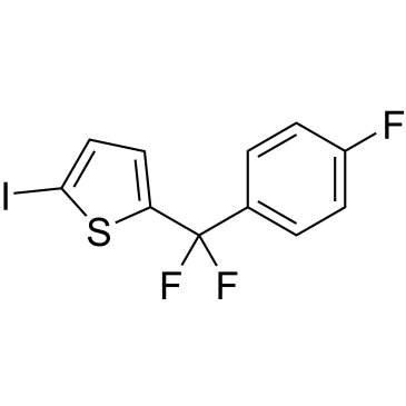 2-(Difluoro(4-fluorophenyl)methyl)-5-iodothiophene|CS-0476979