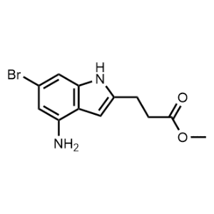 Methyl 3-(4-amino-6-bromo-1H-indol-2-yl)propanoate|CS-0477039