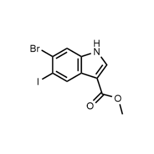 Methyl 6-bromo-5-iodo-1H-indole-3-carboxylate|CS-0477052