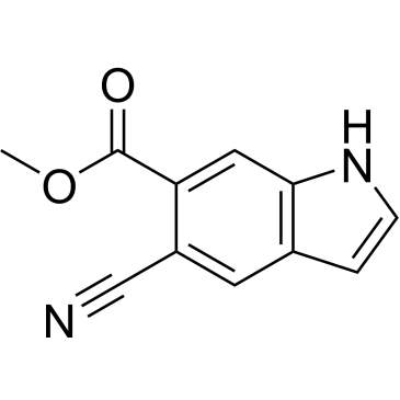 Methyl 5-cyano-1H-indole-6-carboxylate|CS-0477088