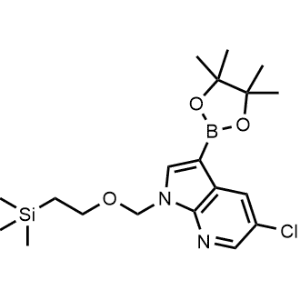 5-Chloro-3-(4,4,5,5-tetramethyl-1,3,2-dioxaborolan-2-yl)-1-((2-(trimethylsilyl)ethoxy)methyl)-1H-pyrrolo[2,3-b]pyridine|CS-0477194