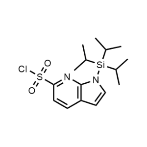 1-(Triisopropylsilyl)-1H-pyrrolo[2,3-b]pyridine-6-sulfonyl chloride|CS-0477197