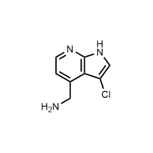 (3-Chloro-1H-pyrrolo[2,3-b]pyridin-4-yl)methanamine|CS-0477199
