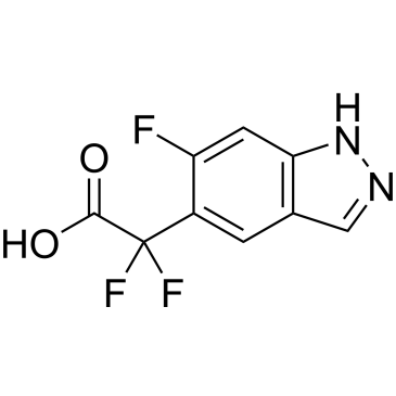 2,2-Difluoro-2-(6-fluoro-1H-indazol-5-yl)acetic acid|CS-0477260